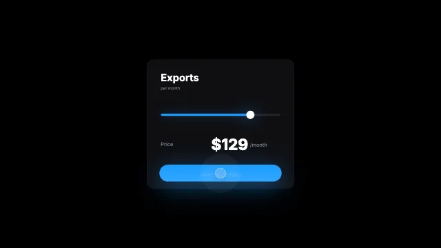 Pricing Slider